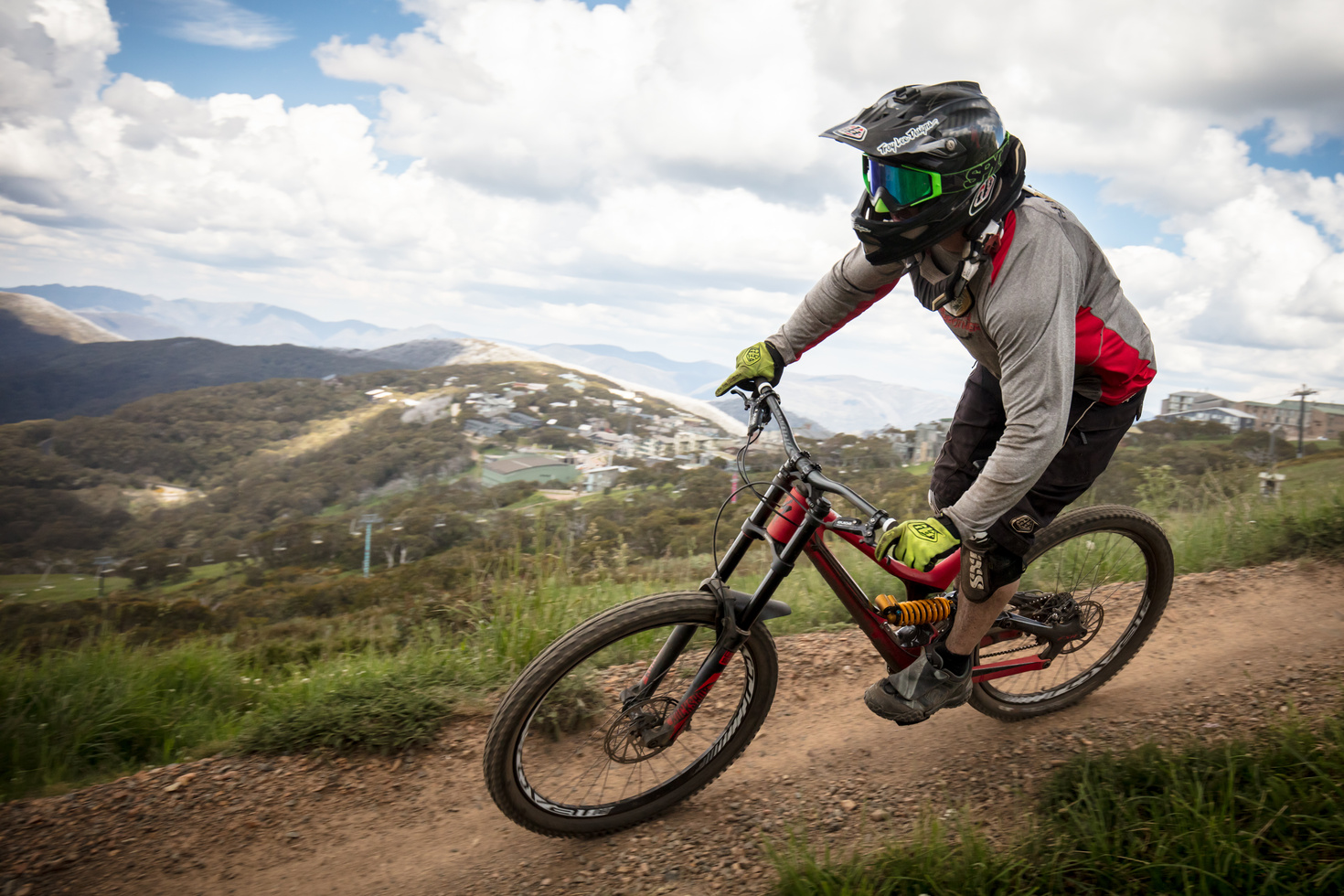 Mountain Bike Riders at Mt Buller